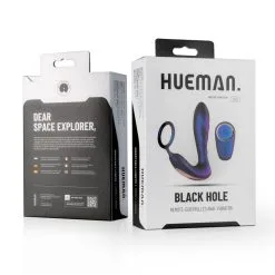 HUEMAN. Hueman - Black Hole Anaal Vibrator Met Cockring -Masturbators winkel Hueman Black Hole Anaal Vibrator Met Cockring 11