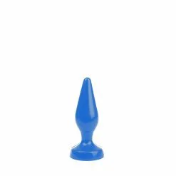 I Love Butt I ♥ Butt - Klassieke Buttplug - XS - Blauw