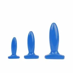 I Love Butt I ♥ Butt - Slanke Buttplug - S - Blauw -Masturbators winkel I Butt Slanke Buttplug S blauw 6