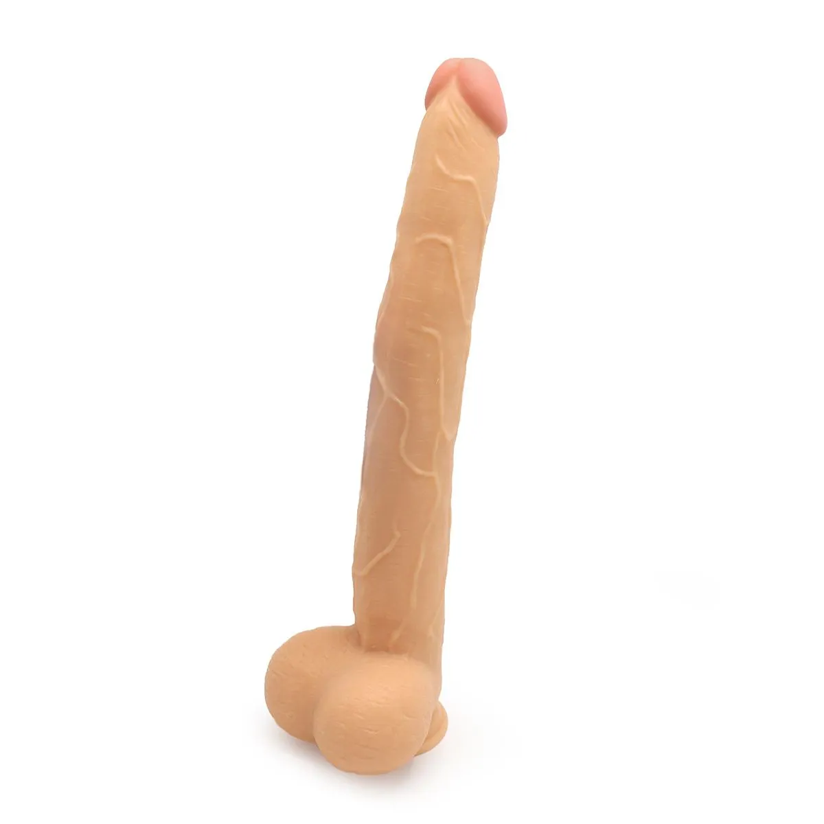 Kiotos Cox - Mega Dildo XXL 43 X 5.5 Cm - Lichte Huidskleur 6 Kiotos Cox - Mega Dildo XXL 43 X 5.5 Cm - Lichte Huidskleur - Afbeelding 4