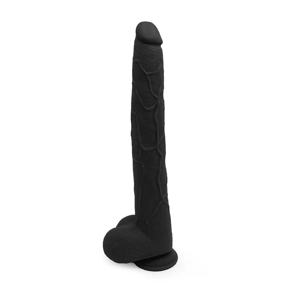 Kiotos Cox - Mega Dildo XXL 43 X 5.5 Cm - Zwart 4 Kiotos Cox - Mega Dildo XXL 43 X 5.5 Cm - Zwart - Afbeelding 2
