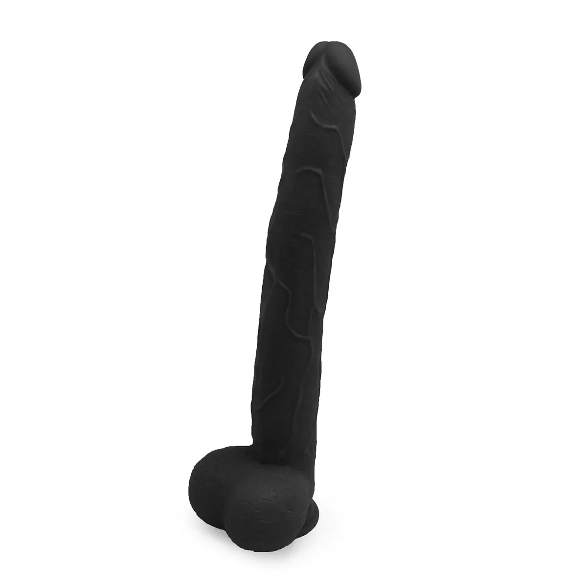 Kiotos Cox - Mega Dildo XXL 43 X 5.5 Cm - Zwart 6 Kiotos Cox - Mega Dildo XXL 43 X 5.5 Cm - Zwart - Afbeelding 4
