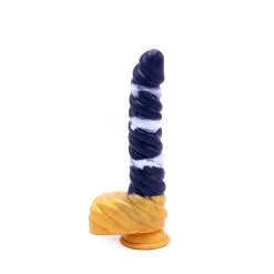 Kiotos Monstar - Dildo Beast 37 - 23.5 X 4 Cm - Wit/Goud/Blauw -Masturbators winkel Kiotos Monstar Dildo Beast 37 23 5 x 4 cm witgoudblauw 5 3b913ba9 5197 4549 808c 1b629796a398