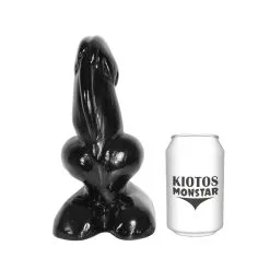 Kiotos Monstar - Dildo BRONTO 20,5 X 9,5 Cm - Zwart