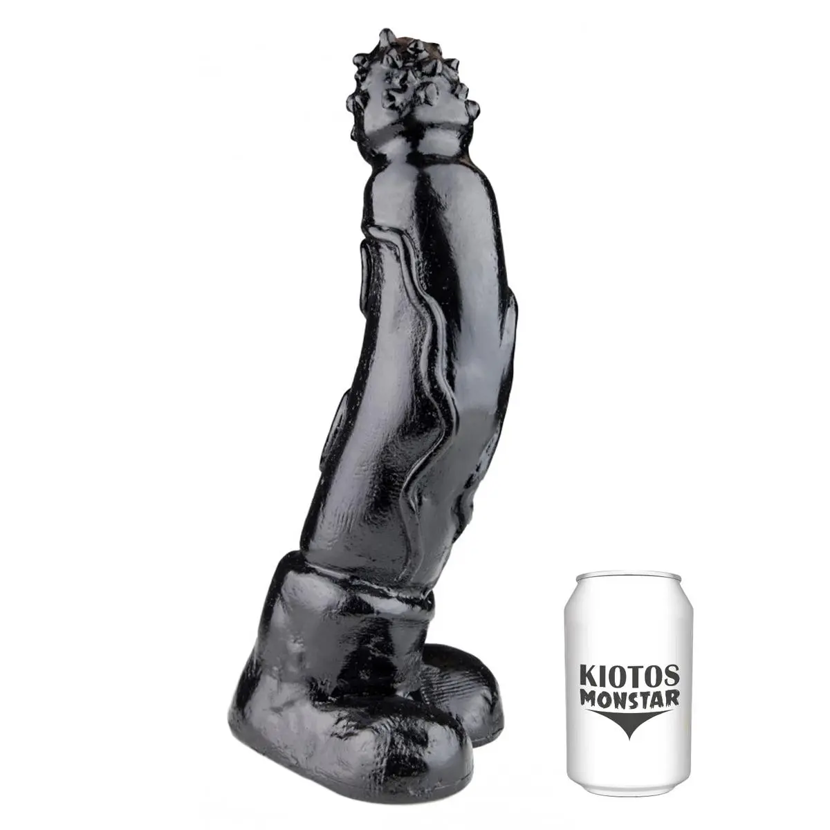 Kiotos Monstar - Dildo TIGER 33 X 7,5 Cm - Zwart 3 Kiotos Monstar - Dildo TIGER 33 X 7,5 Cm - Zwart