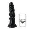 Kiotos Monstar - Ribbed Dildo HYRA 21 X 4.8 Cm - Zwart 1 Kiotos Monstar - Ribbed Dildo HYRA 21 X 4.8 Cm - Zwart -Masturbators winkel Kiotos Monstar Ribbed Dildo HYRA 21 x 4 8 cm zwart