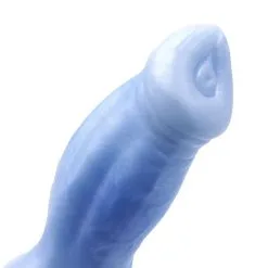 Kiotos Monstar - XXL Dildo Beast No. 57 Michel The Mastiff - Blauw/Wit -Masturbators winkel Kiotos Monstar XXL Dildo Beast No 57 Michel The Mastiff BlauwWit 13