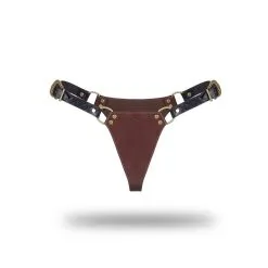 Liebe Seele - The Equestrian Leather Panty - Leren Slip