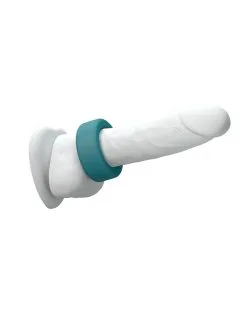 Love To Love - COOL Ring Klassieke Siliconen Cockring - Blauwgroen -Masturbators winkel Love to Love COOL RING Klassieke Siliconen Cockring blauwgroen 5