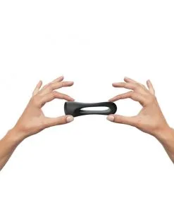 Love To Love - Flexibele Cockring FLUX Ring - Zwart -Masturbators winkel Love to Love Flexibele Cockring FLUX RING zwart 8