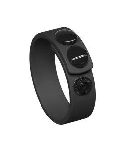 Love To Love - Hero Verstelbare Siliconen Cockring - Zwart