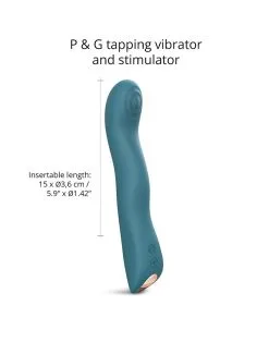 Love To Love - P-spot & G-spot Vibrator Swap Met TApping Functie - Blauw -Masturbators winkel Love to Love P spot G spot Vibrator SWAP met tapping functie blauw 3 a9c30b37 e4d1 4d92 96e9 ba36b59a0f19