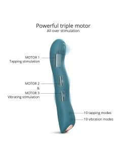 Love To Love - P-spot & G-spot Vibrator Swap Met TApping Functie - Blauw -Masturbators winkel Love to Love P spot G spot Vibrator SWAP met tapping functie blauw 4 4606113a 3ea4 48cc 92b1 a33ef56010b6