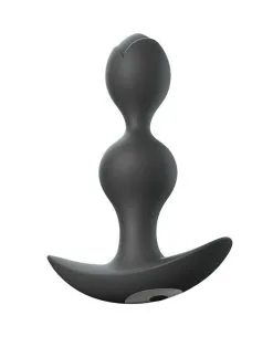 Love To Love - Twinny Bud Buigbare Vibrerende Buttplug - Zwart
