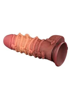 LoveToy - XXL Extreme Dildo Met Touw Motief - Lengte 24,5 Cm - Bruin/Lichte Huidskleur 23 LoveToy - XXL Extreme Dildo Met Touw Motief - Lengte 24,5 Cm - Bruin/Lichte Huidskleur -Masturbators winkel LoveToy XXL Extreme Dildo met Touw Motief Lengte 245 cm BruinLichte Huidskleur 6 c99a7890 4d6a 423d a60a 59d549572819