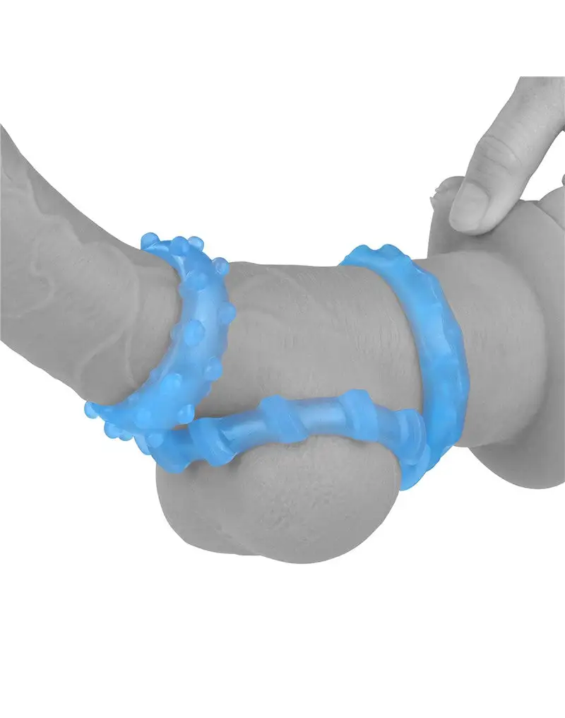 Lovetoy - Cockringen Set 3-delig Lumino Play - Glow In The Dark 10 Lovetoy - Cockringen Set 3-delig Lumino Play - Glow In The Dark - Afbeelding 8