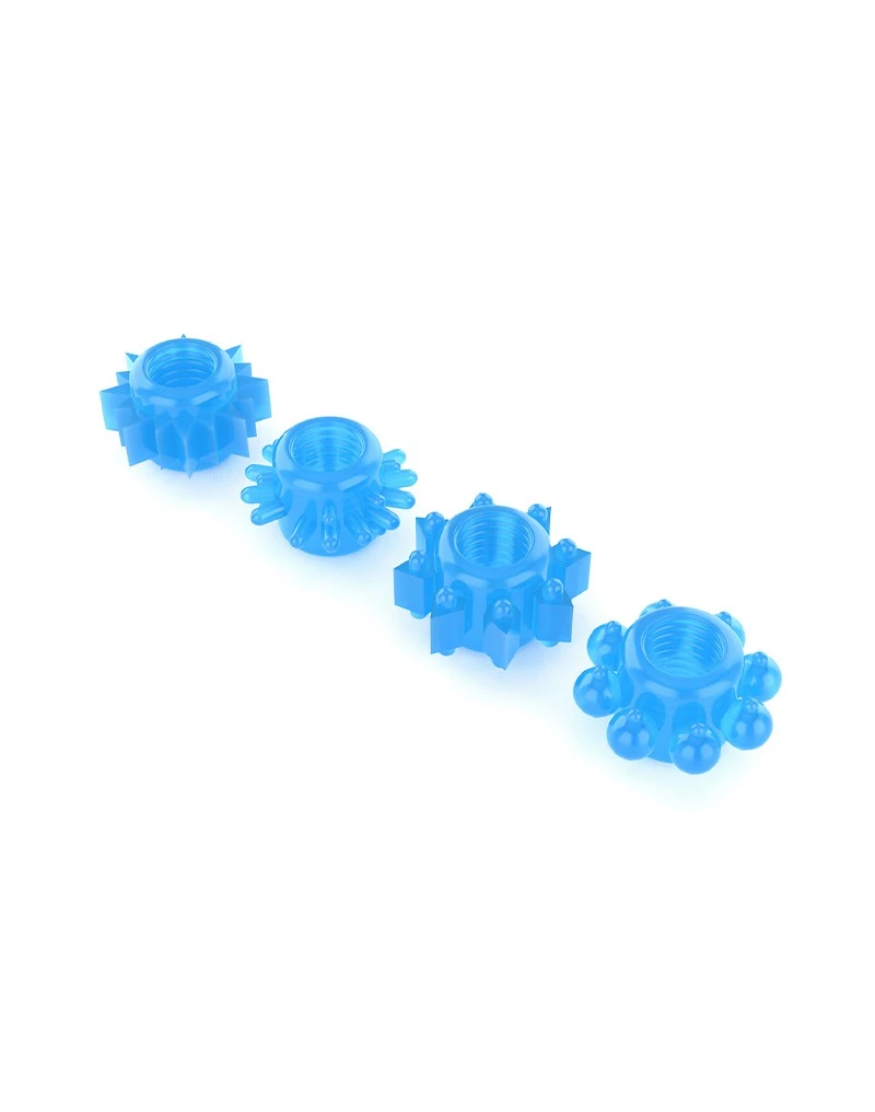 Lovetoy - Cockringen Set 4-delig Lumino Play - Glow In The Dark 4 Lovetoy - Cockringen Set 4-delig Lumino Play - Glow In The Dark - Afbeelding 2