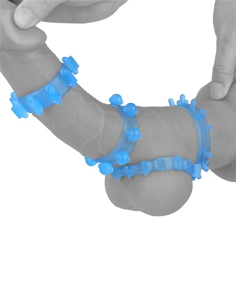 Lovetoy - Cockringen Set 4-delig Lumino Play - Glow In The Dark 10 Lovetoy - Cockringen Set 4-delig Lumino Play - Glow In The Dark - Afbeelding 8