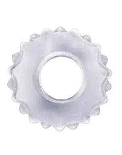 Lovetoy - Powerplus Flexibele Cockring Tandwiel - Transparant -Masturbators winkel Lovetoy Powerplus Flexibele Cockring Tandwiel transparant 2