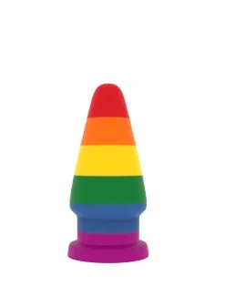 Lovetoy - Rainbow Pride Buttplug 15 Cm