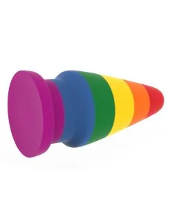 Lovetoy - Rainbow Pride Buttplug 15 Cm -Masturbators winkel Lovetoy Rainbow Pride Buttplug 15 cm 6