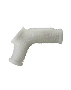 Lovetoy - Vibrerende Rekbare Penis Sleeve Drip Knights - Wit