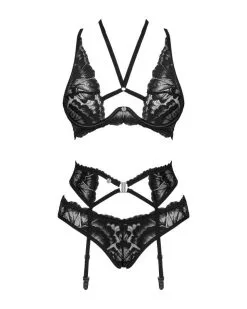 Obsessive - 3-delige Set Alessya - Zwart -Masturbators winkel Obsessive 3 delige Set ALESSYA zwart 3 103f8df8 6533 48e8 aec3 34d0c0d08ba7