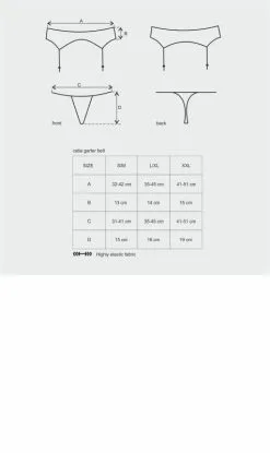 Obsessive - Catia Jarretelgordel & String - Zwart -Masturbators winkel Obsessive Catia Jarretelgordel String zwart 3 2acb2b0f 71b3 4489 8097 09965e1e36f7