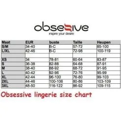 Obsessive - Kanten BH-set FLOWLACE 2-delige - Blauw -Masturbators winkel Obsessive Kanten BH set FLOWLACE 2 delige blauw 3