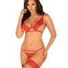 Obsessive - Mellania BH Set Met Sexy String - Rood 1 Obsessive - Mellania BH Set Met Sexy String - Rood -Masturbators winkel Obsessive Mellania BH Set Met Sexy String rood