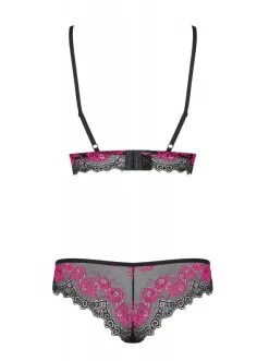 Obsessive -Tulia 2-Delige BH Set - Zwart/Roze -Masturbators winkel Obsessive Tulia 2 Delige BH Set ZwartRoze 2 ba0ddfc4 066e 476a b446 c1a9b79cce79