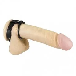 Rimba Bondage Play Penismanchet Met Rubbere Ring En Drukknopen