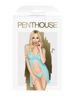Penthouse - Babydoll Met String AFTER SUNSET - Blauw -Masturbators winkel Penthouse Babydoll met String AFTER SUNSET blauw 3 ce239ef1 6a10 41bb a842 c1c32d5efa21