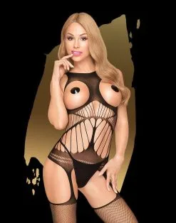 Penthouse - Catsuit Gangsta Babe - Zwart