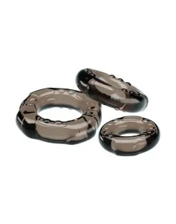 Pretty Love - Yvonne - Set Van 3 Rekbare Cockringen - Zwart Transparant 13 Pretty Love - Yvonne - Set Van 3 Rekbare Cockringen - Zwart Transparant -Masturbators winkel Pretty Love Yvonne Set Van 3 Rekbare Cockringen Zwart Transparant 5