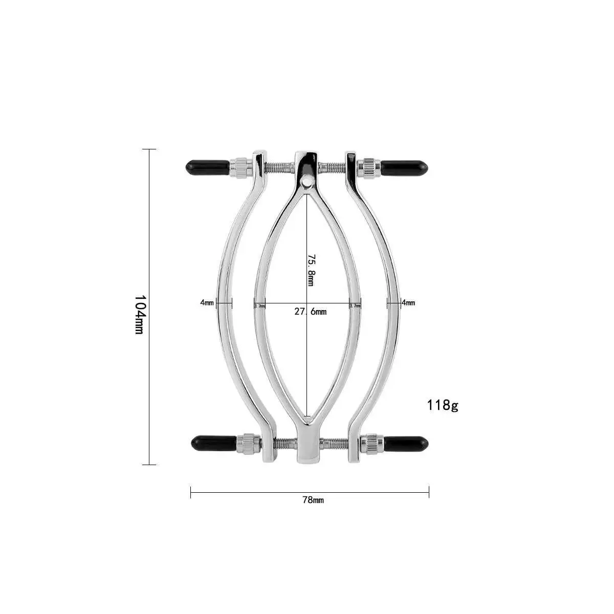 Kiotos Steel Pussy Locker Extreme Vagina Klem 7 Kiotos Steel Pussy Locker Extreme Vagina Klem - Afbeelding 5