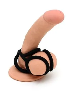 Rimba Latex Play - Quatro Cockring En Ball Splitter - Zwart -Masturbators winkel Rimba Latex Play Quatro Cockring en Ball Splitter zwart 2 f7222725 9342 42a1 abc8 1a7e79a8634d