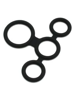 Rimba Latex Play - Quatro Cockring En Ball Splitter - Zwart -Masturbators winkel Rimba Latex Play Quatro Cockring en Ball Splitter zwart 4 8fc6483c f354 49cf a065 8efa87f3d778