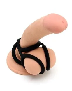 Rimba Latex Play - Quatro Cockring En Ball Splitter - Zwart -Masturbators winkel Rimba Latex Play Quatro Cockring en Ball Splitter zwart 6 71fadfa9 3fa9 4366 85dd 5cd7de9e74e0