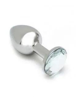 RIMBA TOYS Rimba Metalen Buttplug Met Kristal Sofia - Wit -Masturbators winkel Rimba Metalen Buttplug met kristal Sofia wit 2 edadcb37 60a5 4d6f b17d 801e9d0eed2e