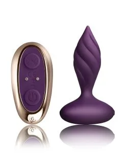 Rocks Off Rocks-off - Anaal Vibrator/Vibrerende Buttplug Met Afstandsbediening Petite Sensations Desire - Paars