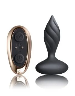 Rocks Off Rocks-off - Anaal Vibrator/Vibrerende Buttplug Met Afstandsbediening Petite Sensations Desire - Zwart