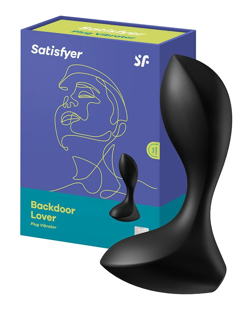 Satisfyer - Anaal & Prostaat Vibrator Back Door Lover - Zwart 9 Satisfyer - Anaal & Prostaat Vibrator Back Door Lover - Zwart - Afbeelding 7