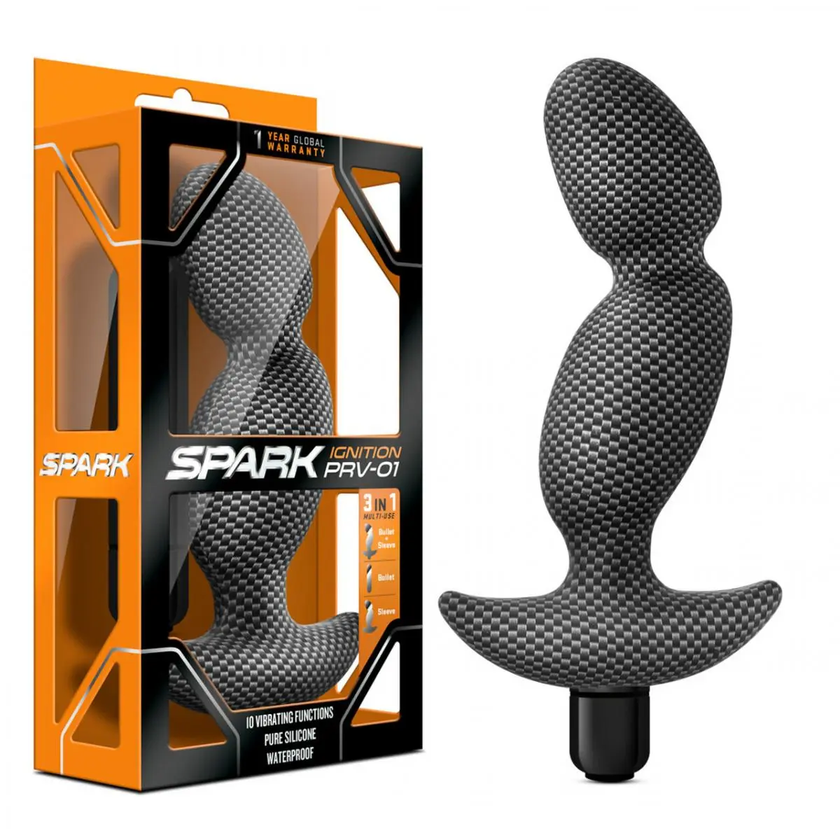 Spark Ignition Prostaat Stimulator Carbon Fiber P1 7 Spark Ignition Prostaat Stimulator Carbon Fiber P1 - Afbeelding 5