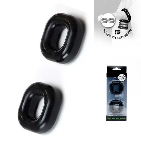 Sport Fucker - Boner Expansion Pack - Zwart 4 Sport Fucker - Boner Expansion Pack - Zwart - Afbeelding 2