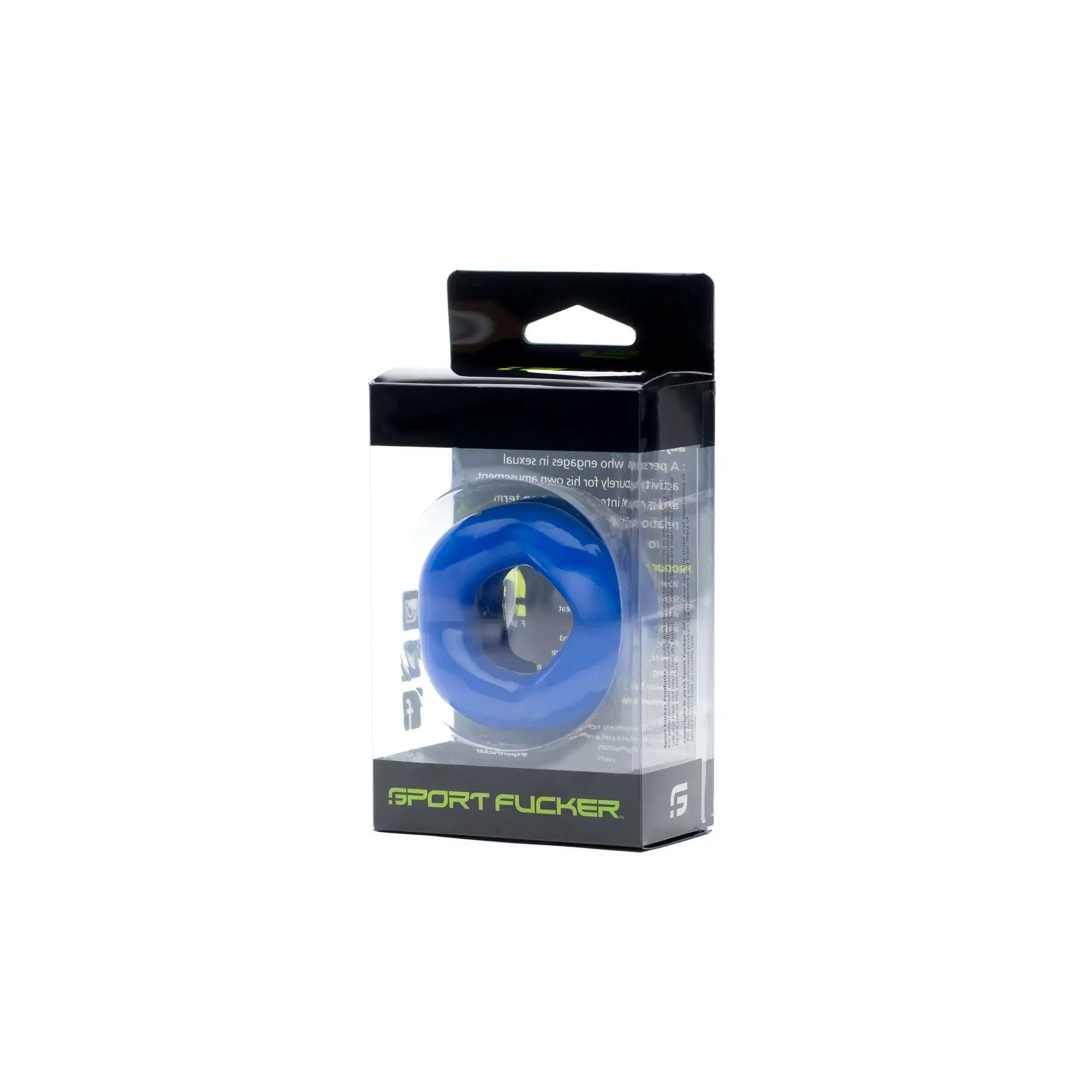 Sport Fucker - Revolution Ring Rekbare Ball Stretcher - Blauw 5 Sport Fucker - Revolution Ring Rekbare Ball Stretcher - Blauw - Afbeelding 3