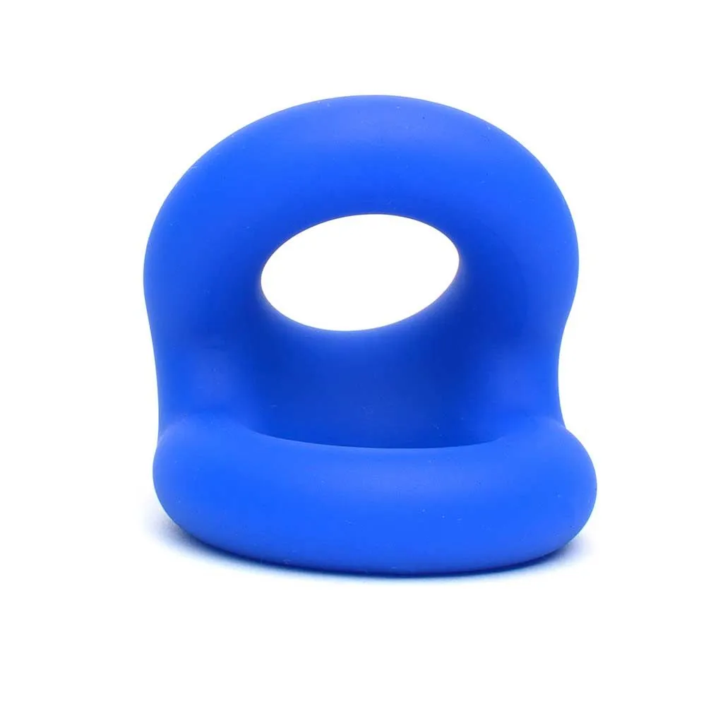 Sport Fucker - Rugby Ring Rekbare Cockring - Blauw 5 Sport Fucker - Rugby Ring Rekbare Cockring - Blauw - Afbeelding 3