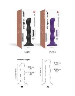 Strap-On-Me - Anaal Dildo/Buttplug Geisha Balls Met Losse Roterende Balletjes - Paars -Masturbators winkel Strap On Me Anaal DildoButtplug Geisha Balls Met Losse Roterende Balletjes Paars 6 fb97644e 9c9e 4e46 bfa1 9b0c8d42b813