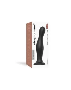 Strap-On-Me - Dildo Plug Curvy - Zwart -Masturbators winkel Strap On Me Dildo Plug Curvy zwart 4