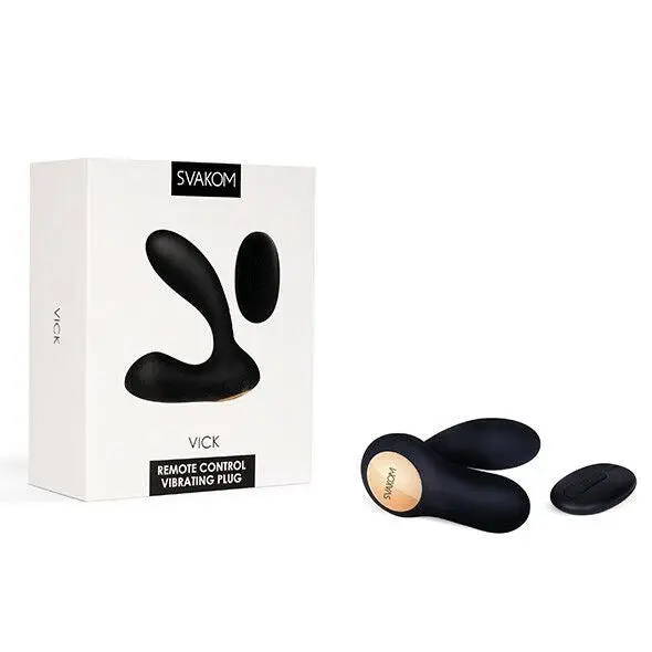 Svakom - Vick Prostaat Vibrator - Zwart 6 Svakom - Vick Prostaat Vibrator - Zwart - Afbeelding 4